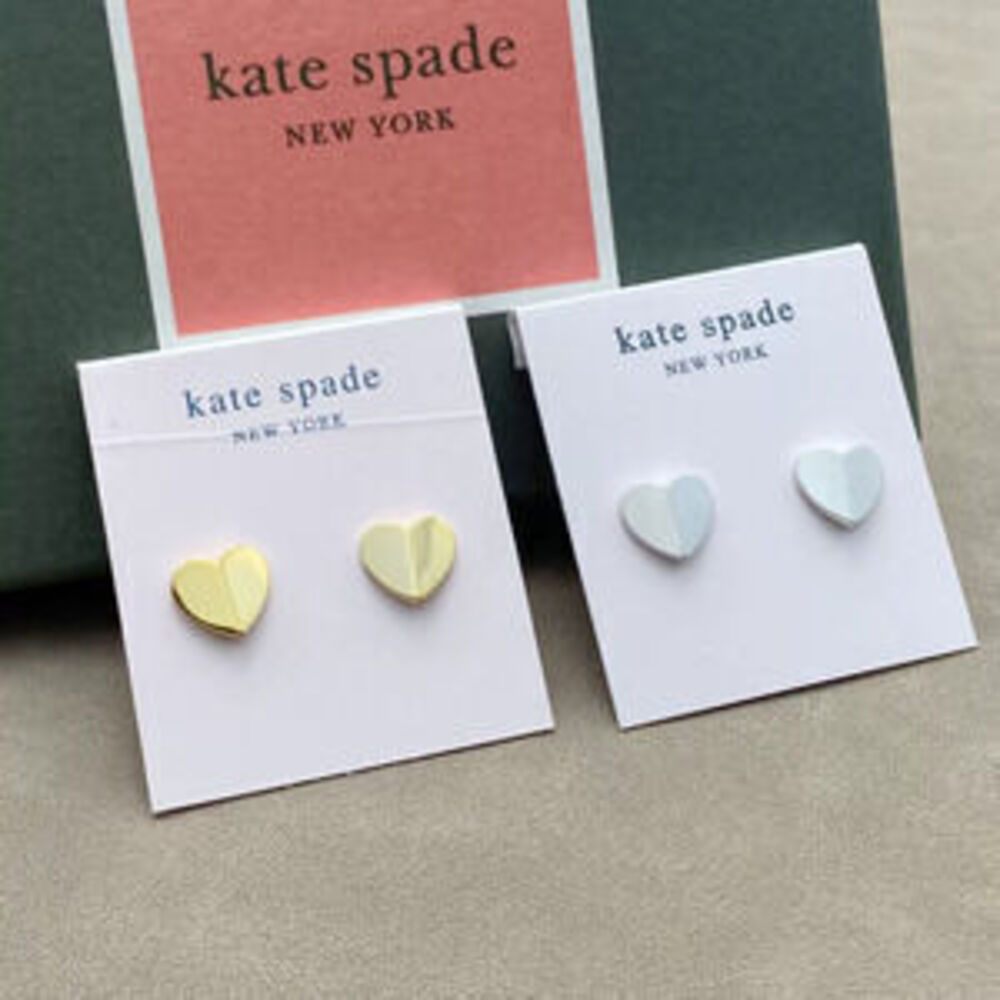 kate spade Metal Heart Earrings Cool